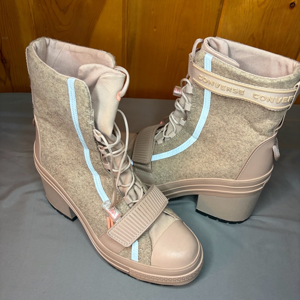 Converse Womens Black Ice Chuck Taylor All Star GR82 Dusty Pink Size 9